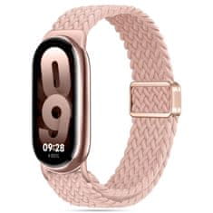 Tech-protect Nylonmag pašček za Xiaomi Smart Band 8 / 9 / NFC, dusty rose