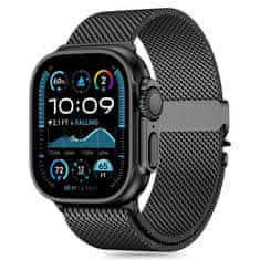 Tech-protect Milano pašček za Apple Watch 45/45/46/49mm, black