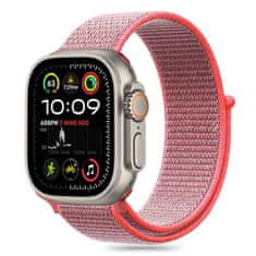 Tech-protect Nylon pašček za Apple Watch 40/41/42mm, hot pink