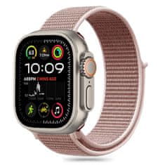 Tech-protect Nylon pašček za Apple Watch 40/41/42mm, dusty rose