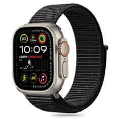 Tech-protect Nylon pašček za Apple Watch 40/41/42mm, black