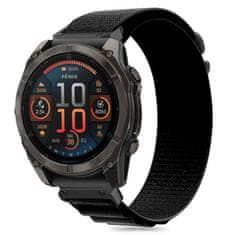 Tech-protect Nylon Pro pašček za Garmin Fenix 5x / 5x Plus / 6x / 6x Pro / 7x / 8 51mm, black