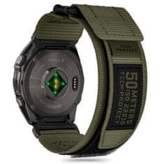 Tech-protect Scout Pro pašček za Garmin Fenix 5 / 6 / 6 Pro / 7 / 8 47mm / E, military green