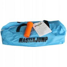 Miramarket AirSpot MASTER napihljiv trampolin 100 x 20 cm sivo roza