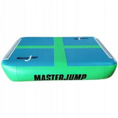 Miramarket AirBlock Gimnastična podloga MASTER Trampolin 60 x 100 x 20 cm Modro zelena