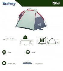 Miramarket Šotor BESTWAY Ramble X2 Touring Tent