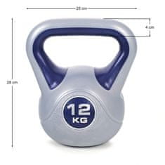 Miramarket Kettlebell Vinil Dumbbell 12 kg