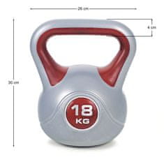 Miramarket Kettlebell Vinil Dumbbell 18 kg