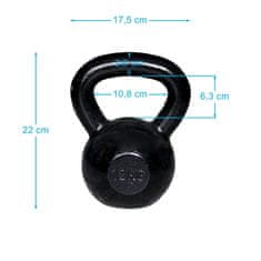 Miramarket Kettlebell SPARTAN 12 kg litoželezna krogla