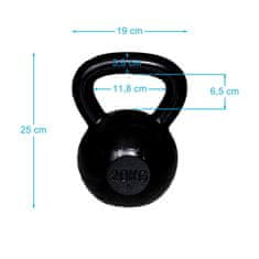 Miramarket Kettlebell SPARTAN 20 kg litoželezna krogla