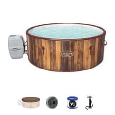 Miramarket Napihljiv vrtni jacuzzi z ogrevanjem BESTWAY Lay-Z Spa Whirlpool Helsinki