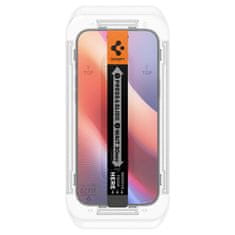 Spigen Spigen GLAS.TR EZ FIT Privacy 2-Pack - Kaljeno steklo s filtrom za zasebnost za iPhone 16 Pro 2 kosa