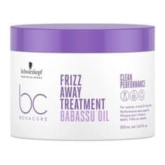 Schwarzkopf Prof. Hranljiva maska za trdovratne in skodrane lase Bonacure Frizz Away (Treatment) (Neto kolièina 500 ml)