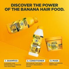 Garnier Negovalni šampon za suhe lase Fructis Hair prehrano (Banana Nourish ing Shampoo) 350 ml