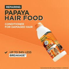 Garnier Fructis Hair Hrana eliksir balzam za poškodovane Hair ( Papaya Repair ing Conditioner) 350 ml