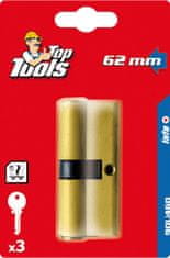 TOP TOOLS Profilni vložek za ključavnico 62 mm (31/31), 3 ključi