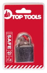 TOP TOOLS Ključavnica 40 mm, 3 ključi