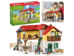 Schleich SLH42407 Schleich Farm World Velika kmetija, kmetija z živalmi 