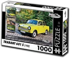 RETRO-AUTA© Puzzle št. 31 Trabant 601 S (1988) 1000 kosov