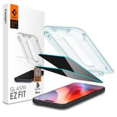 Spigen Spigen GLAS.TR EZ FIT Privacy 2-Pack - Kaljeno steklo s filtrom za zasebnost za iPhone 16 Pro 2 kosa