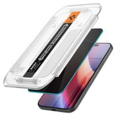 Spigen Spigen GLAS.TR EZ FIT Privacy 2-Pack - Kaljeno steklo s filtrom za zasebnost za iPhone 16 Pro 2 kosa