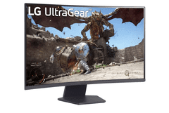 LG 32GS60QC monitor, ukrivljen, 2K, 180 Hz, VA