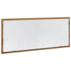 Vidaxl LED kopalniško ogledalo artisan hrast 100x8,5x37 cm inž. les