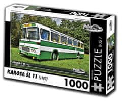 RETRO-AUTA© Puzzle BUS št. 7 Karosa ŠL 11 (1980) 1000 kosov