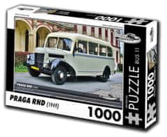 RETRO-AUTA© Puzzle BUS št. 11 Praga RND (1949) 1000 kosov