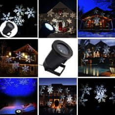 HOME & MARKER® LED projektor s snežinkami | SNOWLAMP