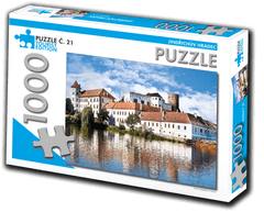 Tourist Edition Puzzle Jindřichův Hradec 1000 kosov (št. 21)