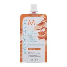 Moroccanoil Color Depositing Mask barvna maska za svetle do srednje rjave lase 30 ml Odtenek copper za ženske