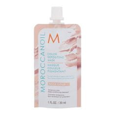 Moroccanoil Color Depositing Mask barvna maska za svetle do srednje temne svetle lase 30 ml Odtenek rose gold za ženske