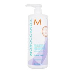 Moroccanoil Color Care Blonde Perfecting Purple Conditioner 1000 ml balzam za nevtralizacijo rumenih tonov svetlih las za ženske