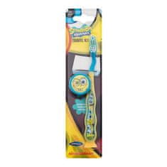 Nickelodeon SpongeBob Soft Toothbrush zobna ščetka s pokrovčkom 1 kos