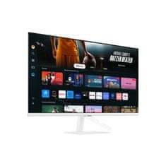 Samsung Monitor 80 cm (31,5) S32DM703UU 3840x2160 Smart TV Tizen VA 4ms 2xHDMI USB-C 65W 2xUSB2.0 Zvočniki 2x5W NTSC72% BT WiFi HDR10 M7 bela