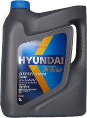 Hyundai HYUNDAI XTeer 5W40 5W-40 Diesel ULTRA -5L OEM olje