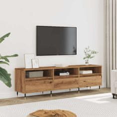 Vidaxl TV omarica artisan hrast 150x30x44,5 cm inženirski les