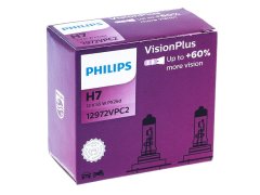 Carmotion PHILIPS H7 12V 55W PX26d VisionPlus +60% žarnice