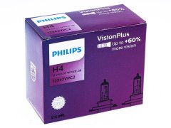 Carmotion PHILIPS H4 12V 60/55W P43t VisionPlus +60% žarnice