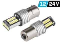 Carmotion VISION P21W BA15s 12/24V 30x 4014 SMD LED žarnica, CANBUS, bela, 2 kosa.