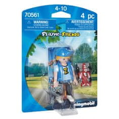 Playmobil PLAYMOBIL 70561 Playmo Friends Deček z avtomobilom