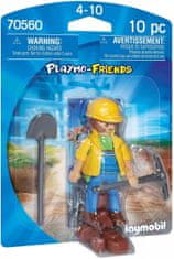 Playmobil PLAYMOBIL 70560 Playmo Friends Gradbeni delavec