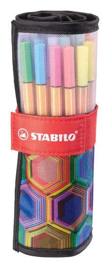 Stabilo Marker point liner 88 komplet 25 kosov Rollerset "ARTY"