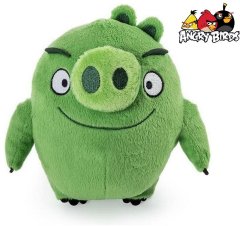 Spin Master Angry Birds plišasta maskota Pig Leonard 23cm