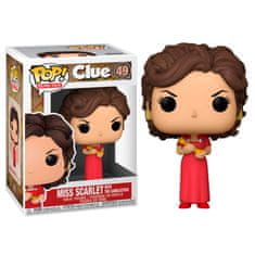 Funko Funko POP! Clue Miss Scarlet s svečnikom 49 figuric