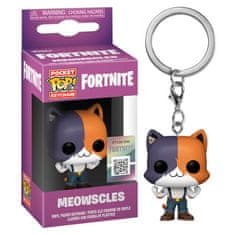 Funko Obesek za ključe Funko Fortnite Meowscles figurica