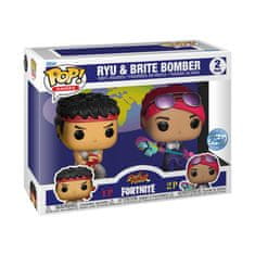 Funko Funko POP! Fortnite Ryu in Brite Bomber 2 paketa