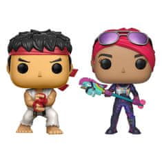 Funko Funko POP! Fortnite Ryu in Brite Bomber 2 paketa