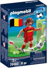 Playmobil PLAYMOBIL 70483 Športni in akcijski igralec Belgija 8el